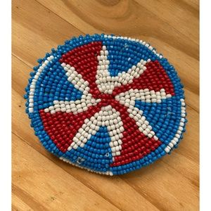 Handmade Native American beaded Barette